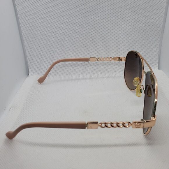 Jessica Simpson Pink & Gold Aviator Sunglasses - Picture 3 of 10